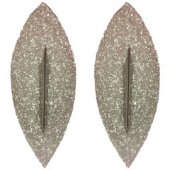 Pair of 1960s French Resin Sconces