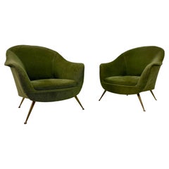 Paar italienische Sessel aus den 1960er Jahren