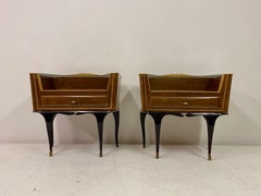 Pair of 1960s Italian Bedside Tables