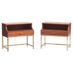 Pair of 1960s Italian Bedside Tables