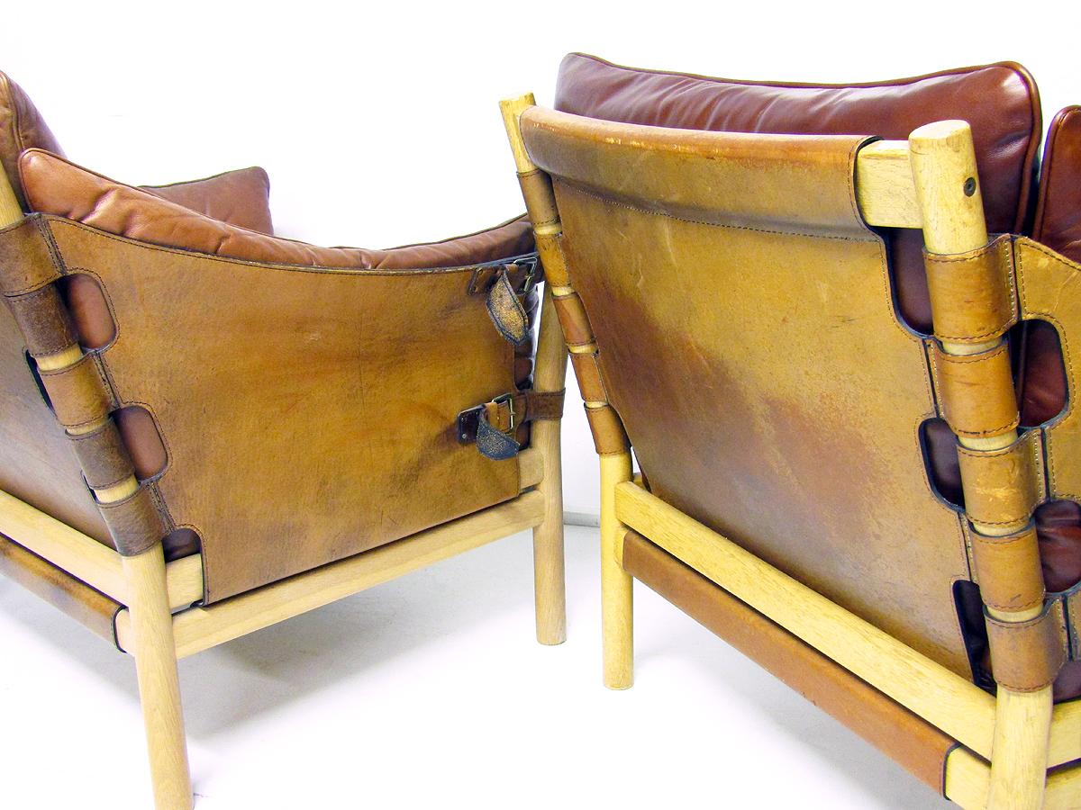 Pair of 1960s Leather 