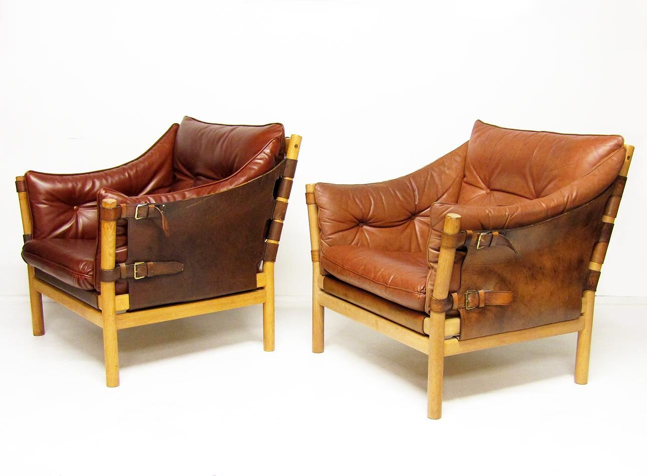 Pair of 1960s Leather 