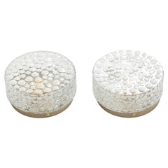 Paar 1960
s Limburg Bubble Glass Ceiling Lights / Wall Sconces. Paar 1960
s Limburg Bubble Glass Ceiling Lights / Wall Sconces.