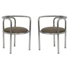 Coppia di sedie Solus degli anni '60 di Gae Aulenti per Poltronova