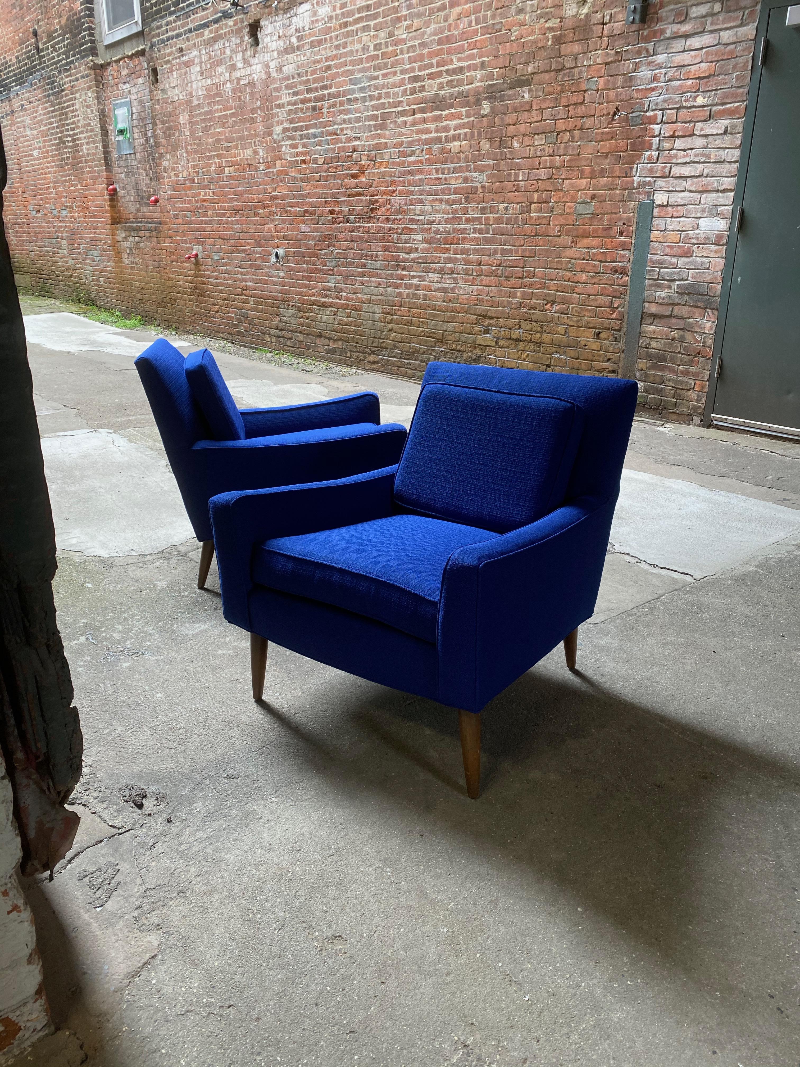 Pair of 1960s Lounge Chairs the Manner of Paul McCobb For Sale 10