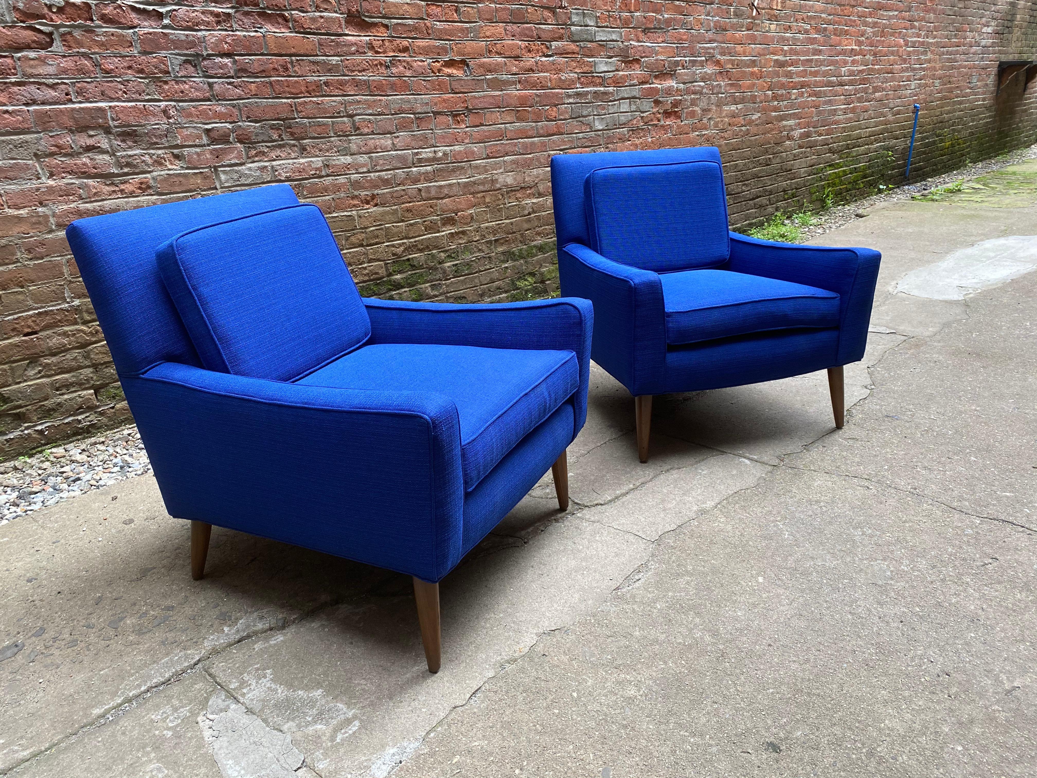 Pair of 1960s Lounge Chairs the Manner of Paul McCobb For Sale 1