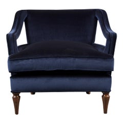 Pair of Regency Lounge Chairs