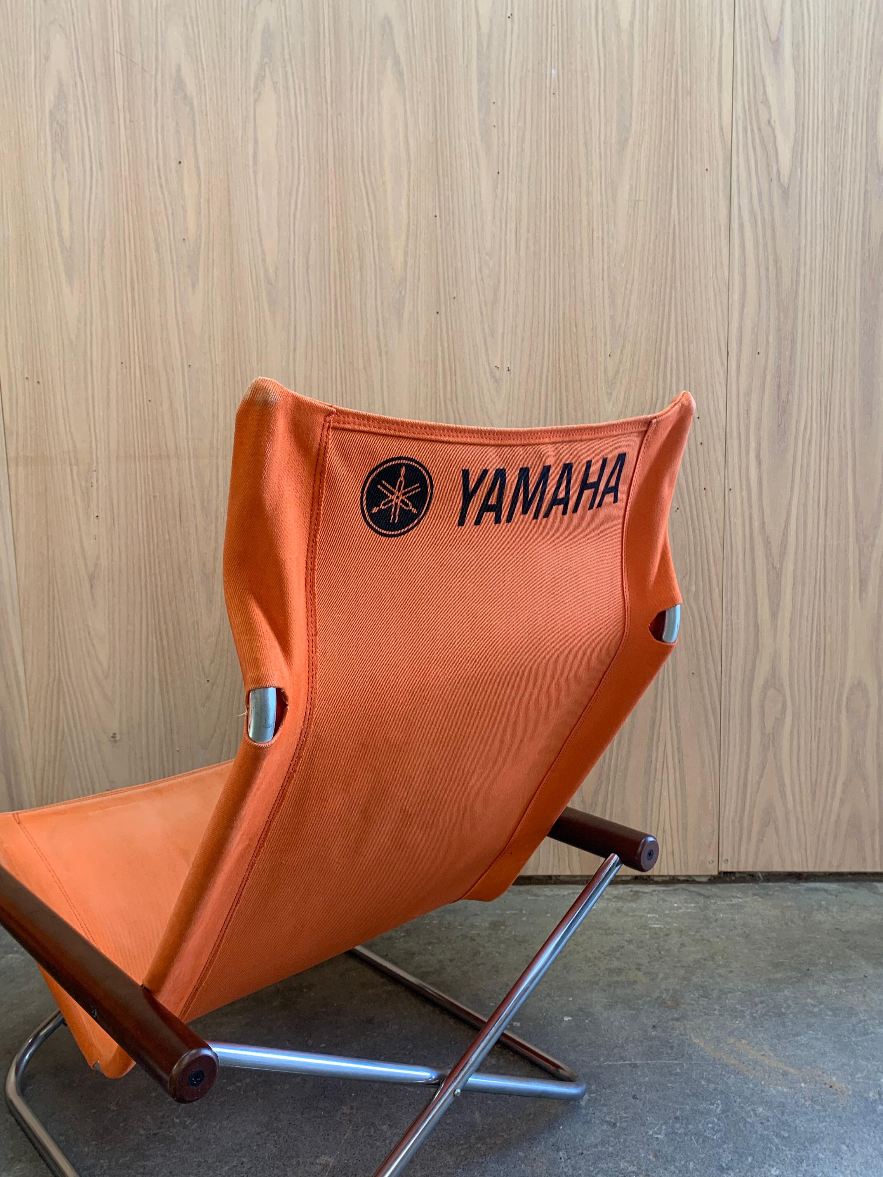 Ein Paar 1960er Ny Chairs von Takeshi Nii mit Yamaha Natural Sound Canvas im Angebot 4