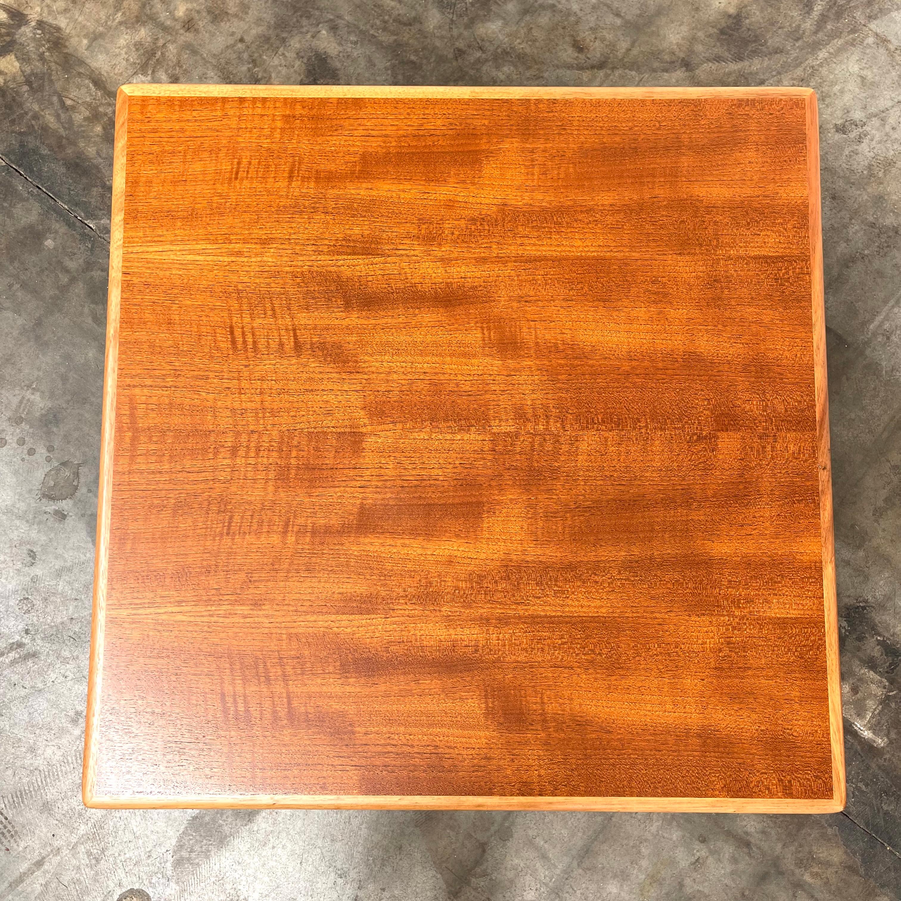 Mid-20th Century Pair of 1960's Parker Teak Coffee tables For Sale