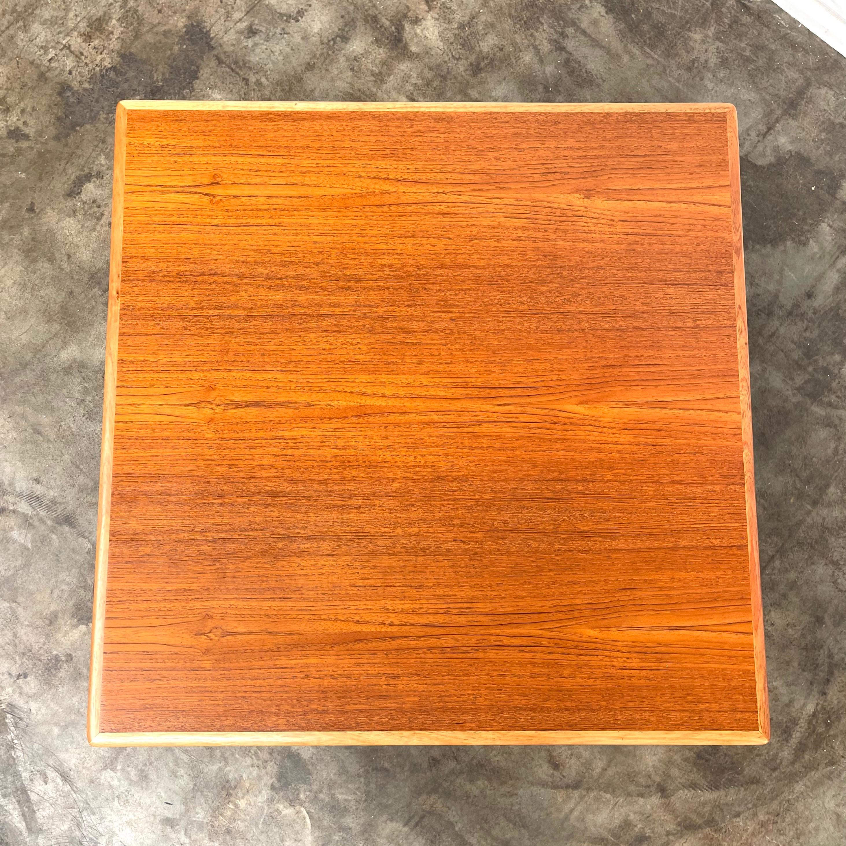 Pair of 1960's Parker Teak Coffee tables For Sale 1