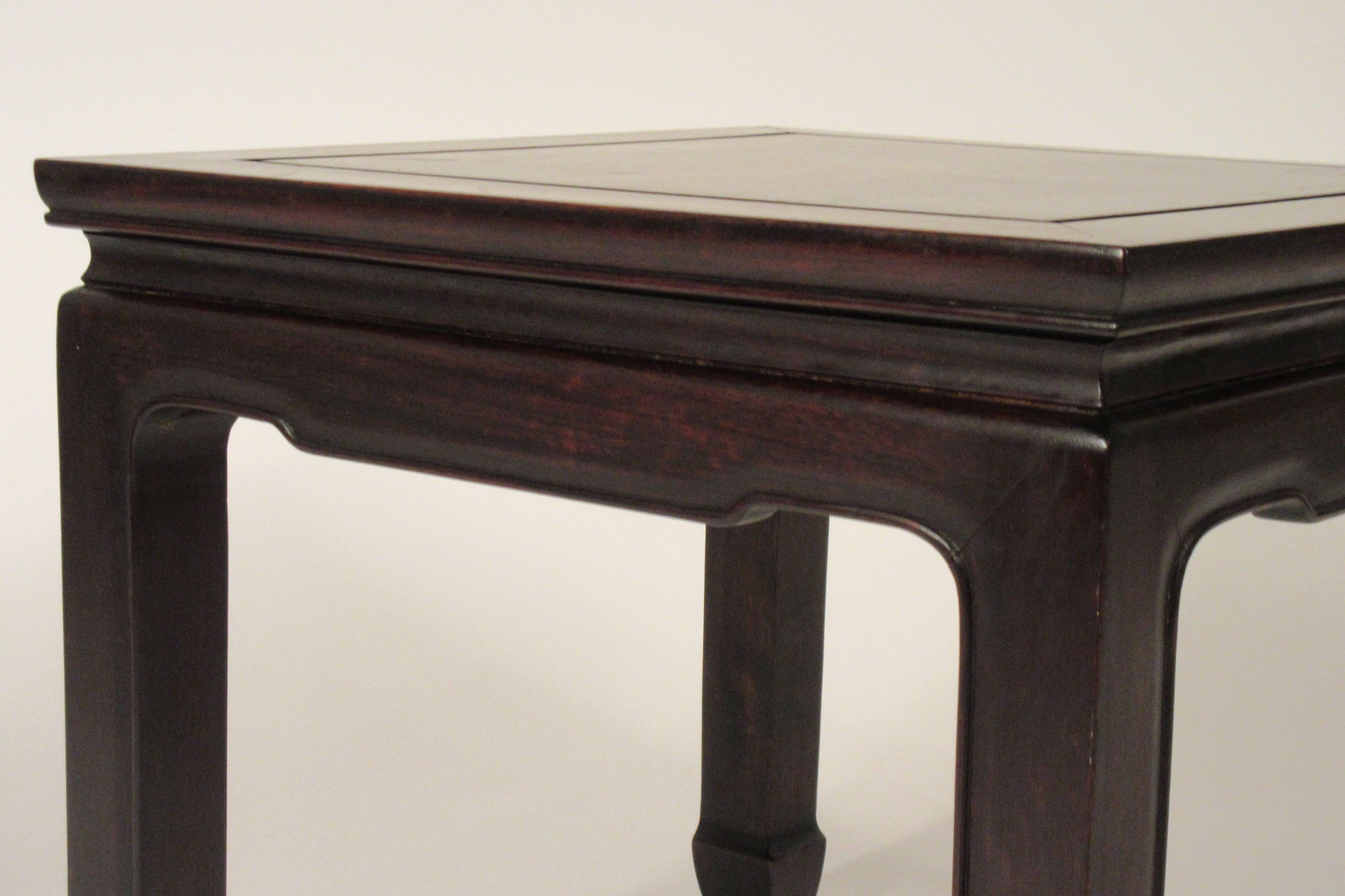 Mid-20th Century Pair of 1960s Rosewood End Tables