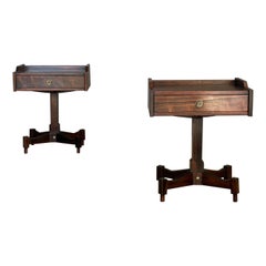 Pair of 1960s SC-50 model bedside tables, design by Claudio Salocchi for Sormani