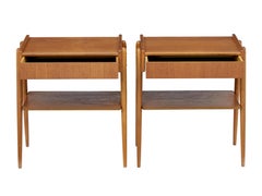 Pair of 1960s Scandinavian Teak Bedside Tables