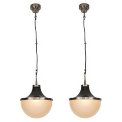Pair of 1960s Sergio Mazza 
Pi
 Pendants for Artemide