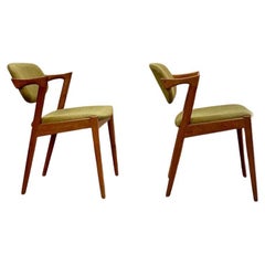 Pair of 1960s Teak Dining Chairs by Kai Kristiansen