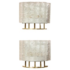 Pair of 1960's Tube Sconces by Doria