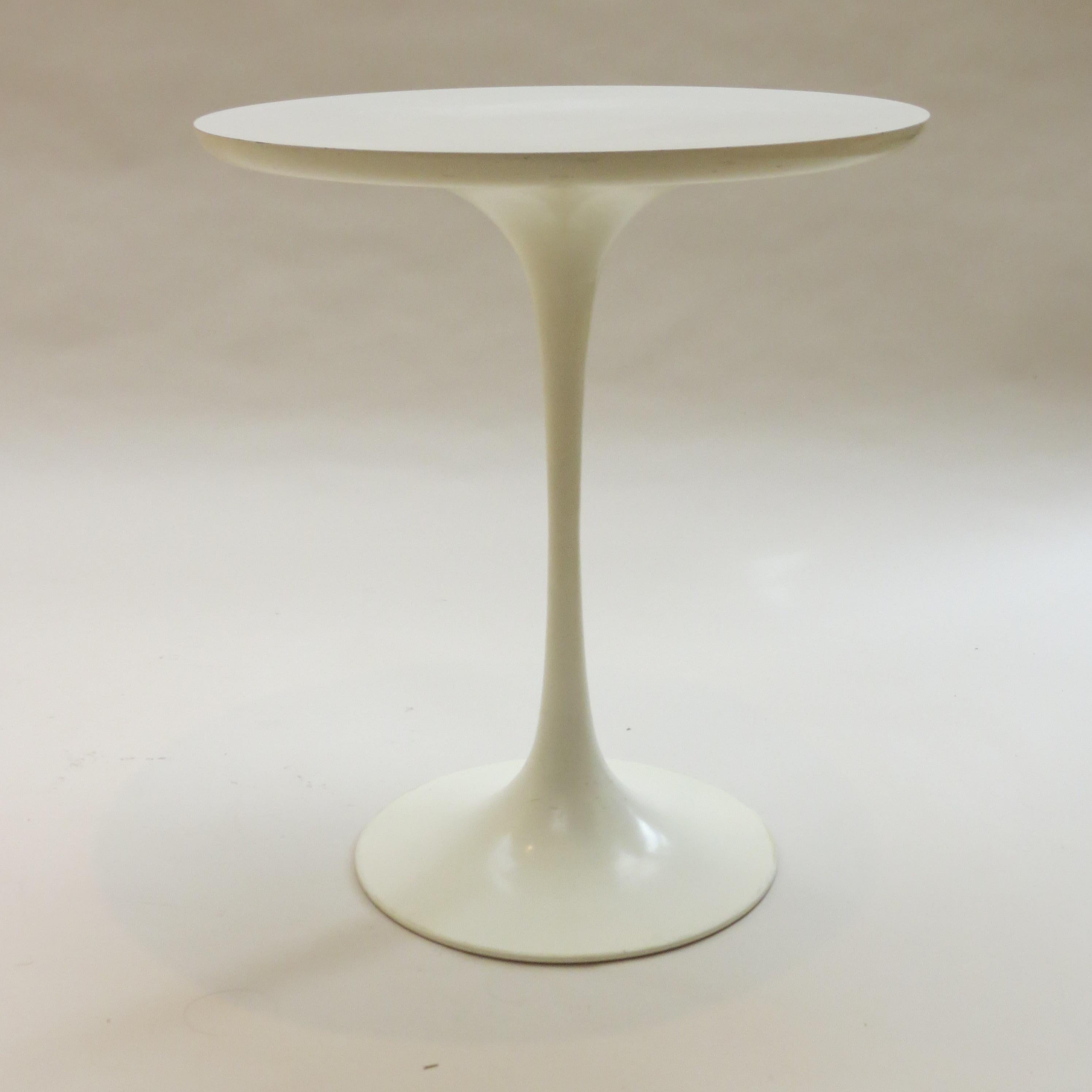 Pair of 1960s Tulip Side Table Designed by Maurice Burke for Arkana, Bath, UK 1