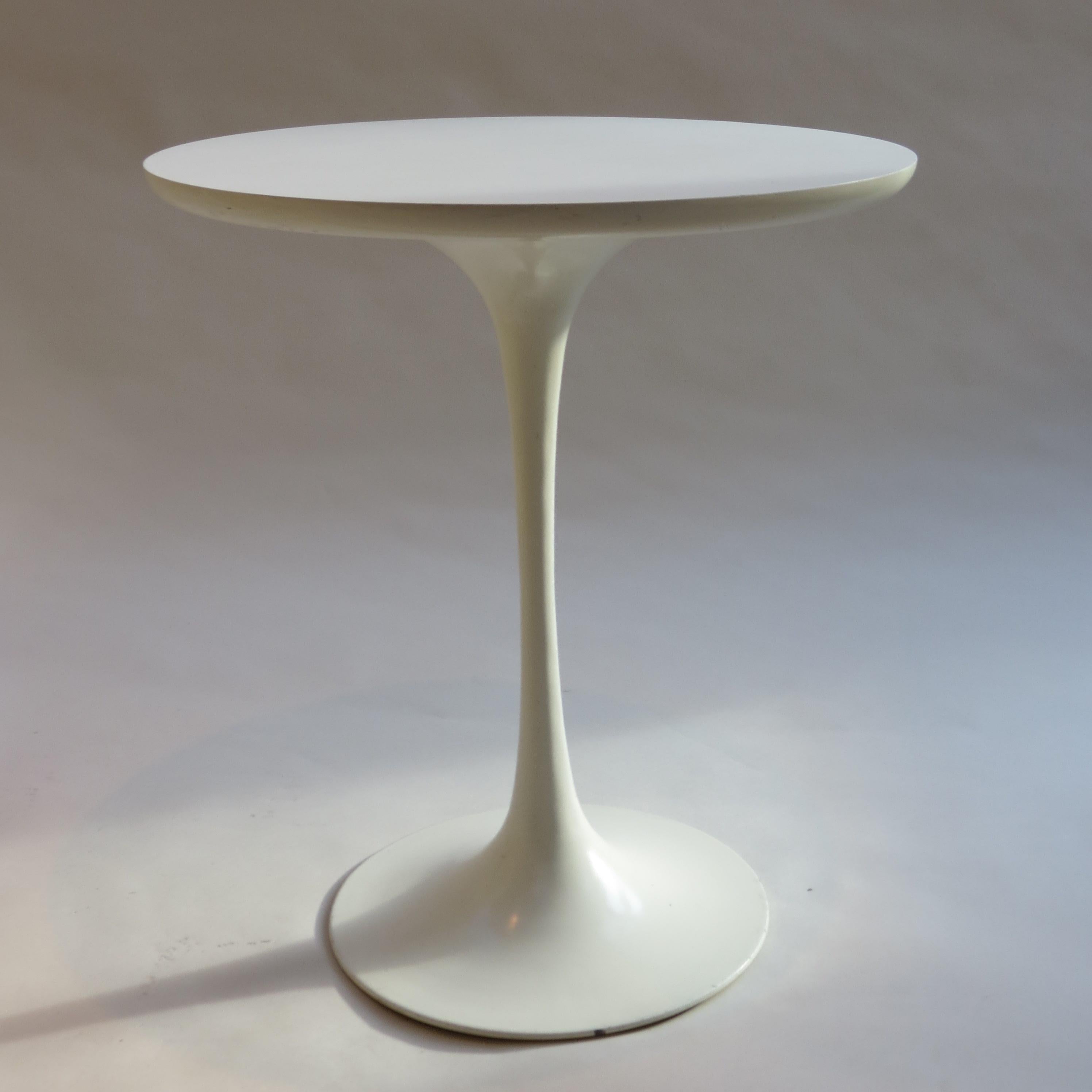 20th Century Pair of 1960s Tulip Side Table Designed by Maurice Burke for Arkana, Bath, UK