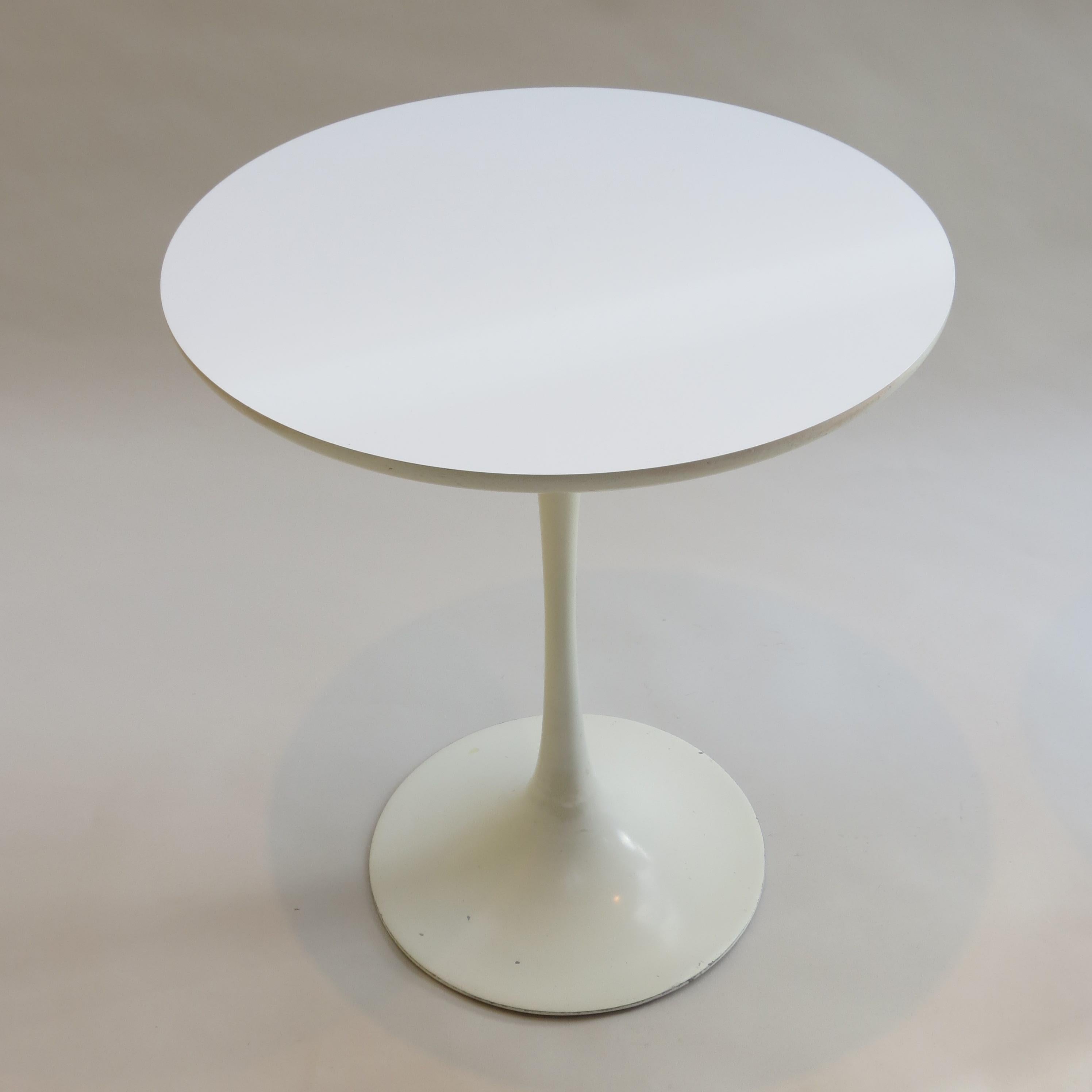 Pair of 1960s Tulip Side Tables Designed by Maurice Burke for Arkana 2