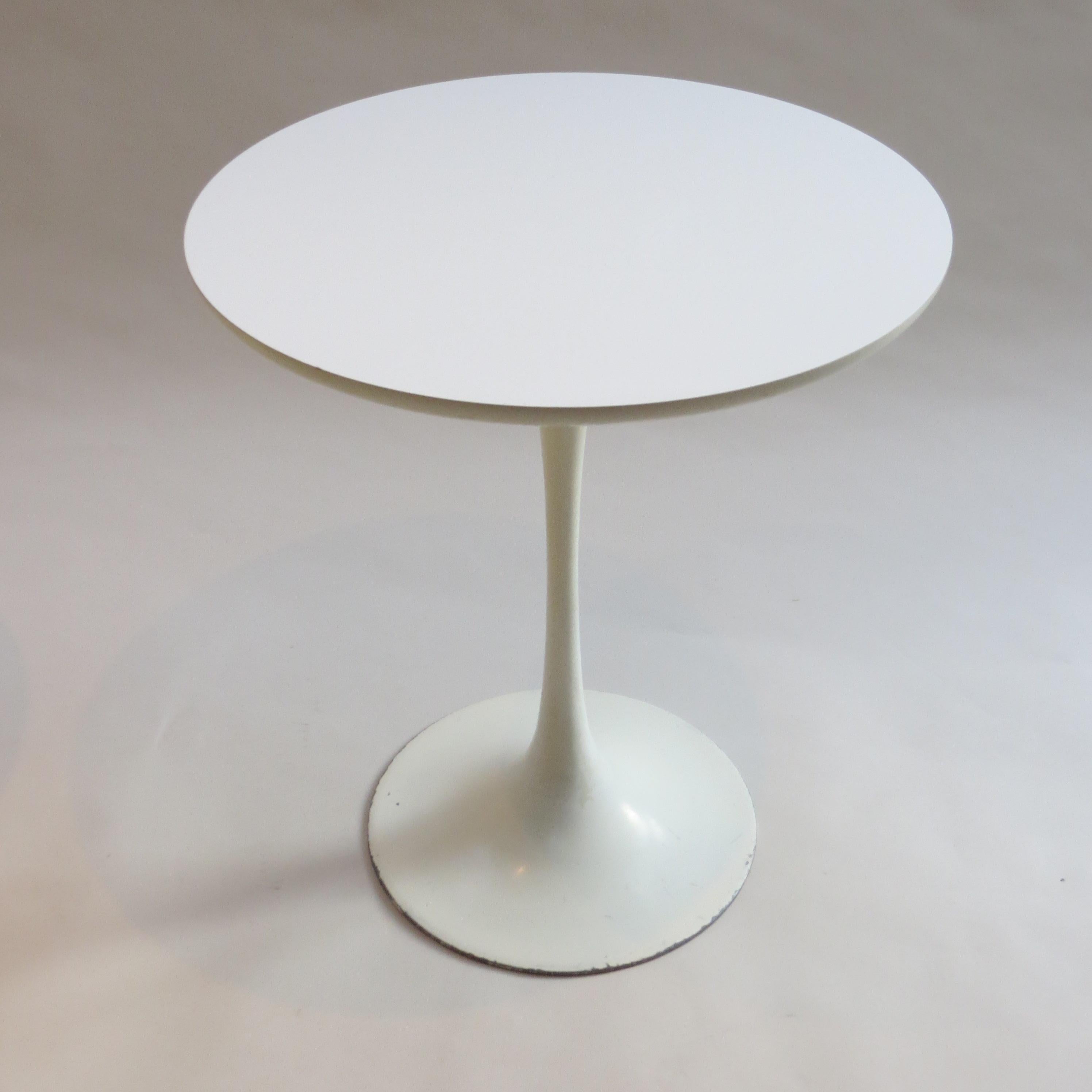 Pair of 1960s Tulip Side Tables Designed by Maurice Burke for Arkana 1