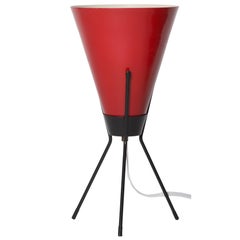 Pair of 1960s 'Vice Versa' Tripod Table Lamps Attributed to Stilux Milano