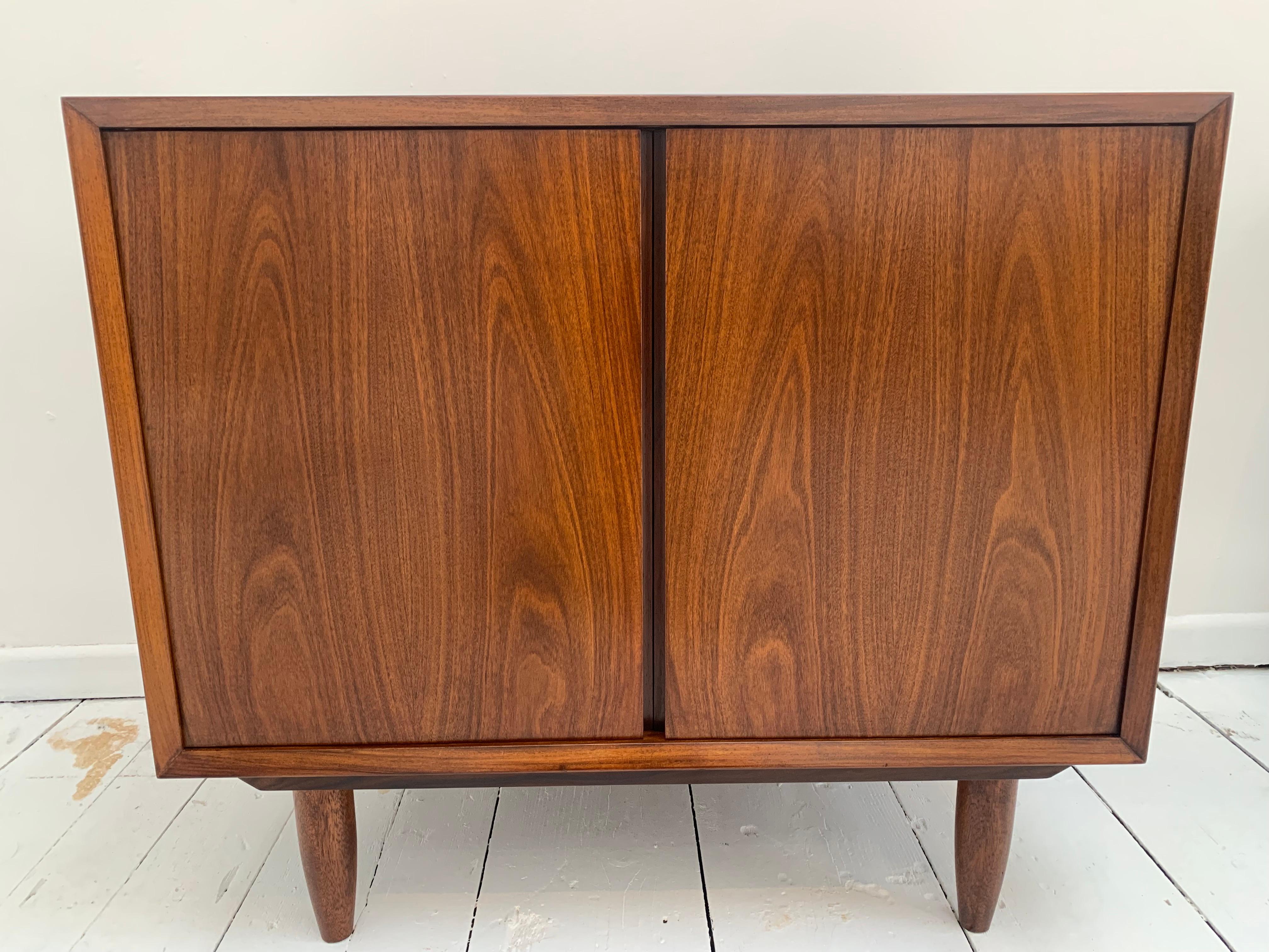 Pair of 1960s Vintage Danish Rosewood Poul Cadovius Cabinets for Cado 5