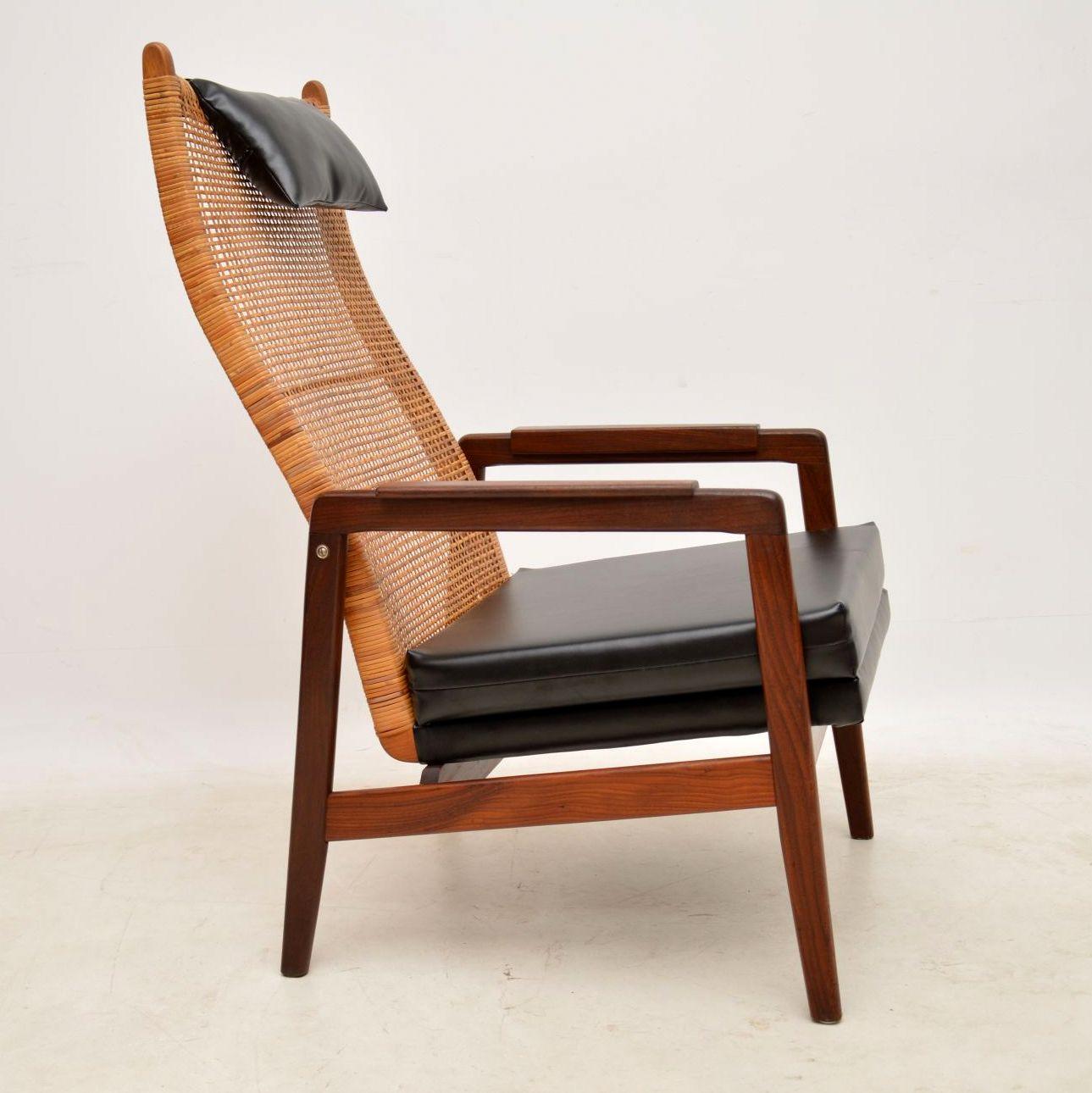 Wood Pair of 1960s Vintage Dutch Armchairs by PJ Muntendam for Gebroeders