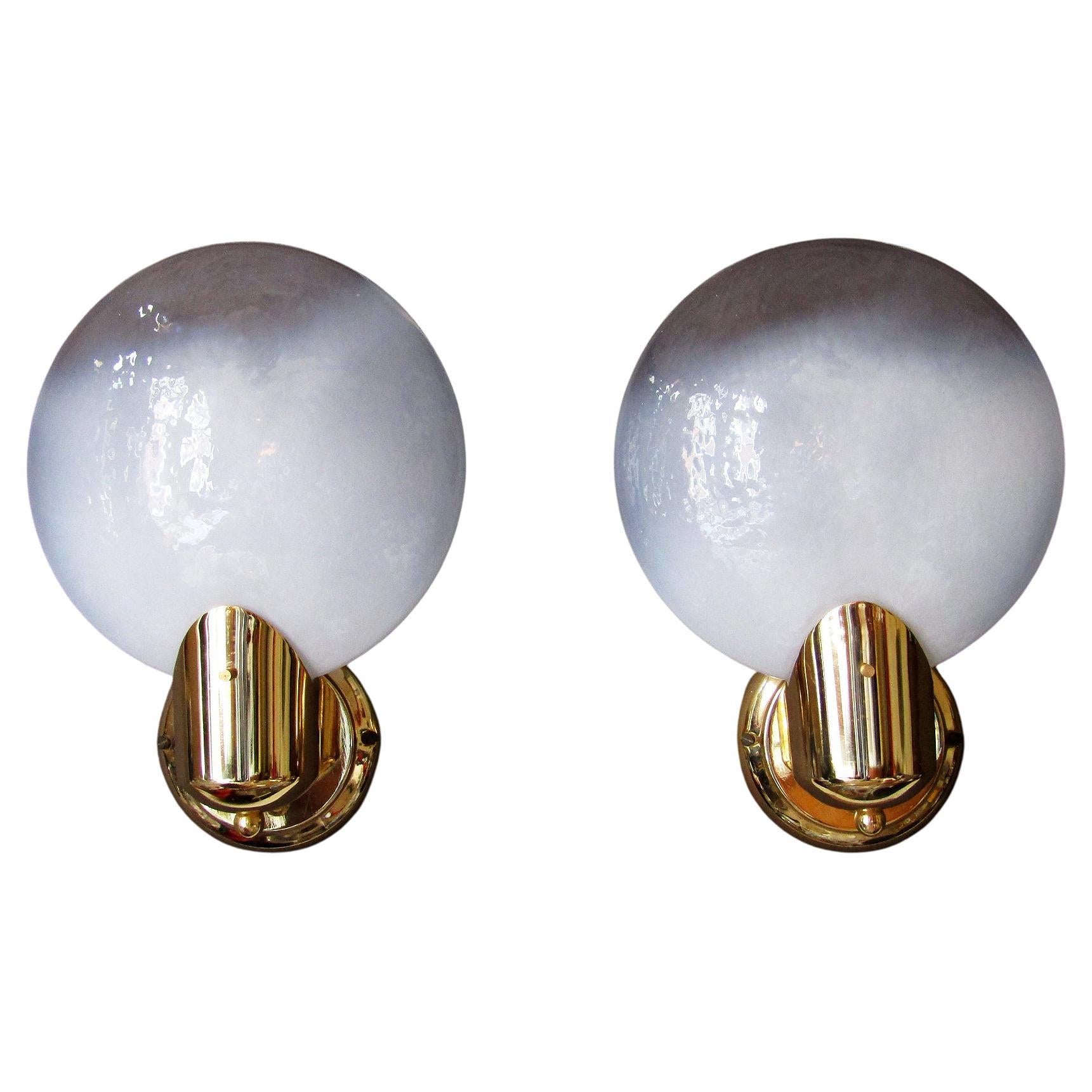 Pair of 1960s Wall Light Sconces by Gaetano Sciolari for Boulanger