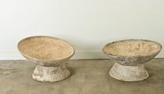 Pareja de maceteros Willy Guhl de los años 60