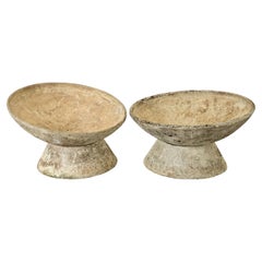 Vintage Pair of 1960s Willy Guhl Planters