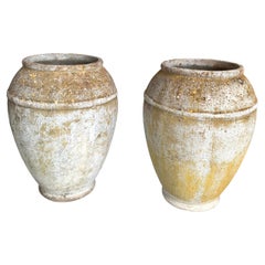 Pair of 1960s Willy Guhl Vase Shaped Planters - Jardinieres