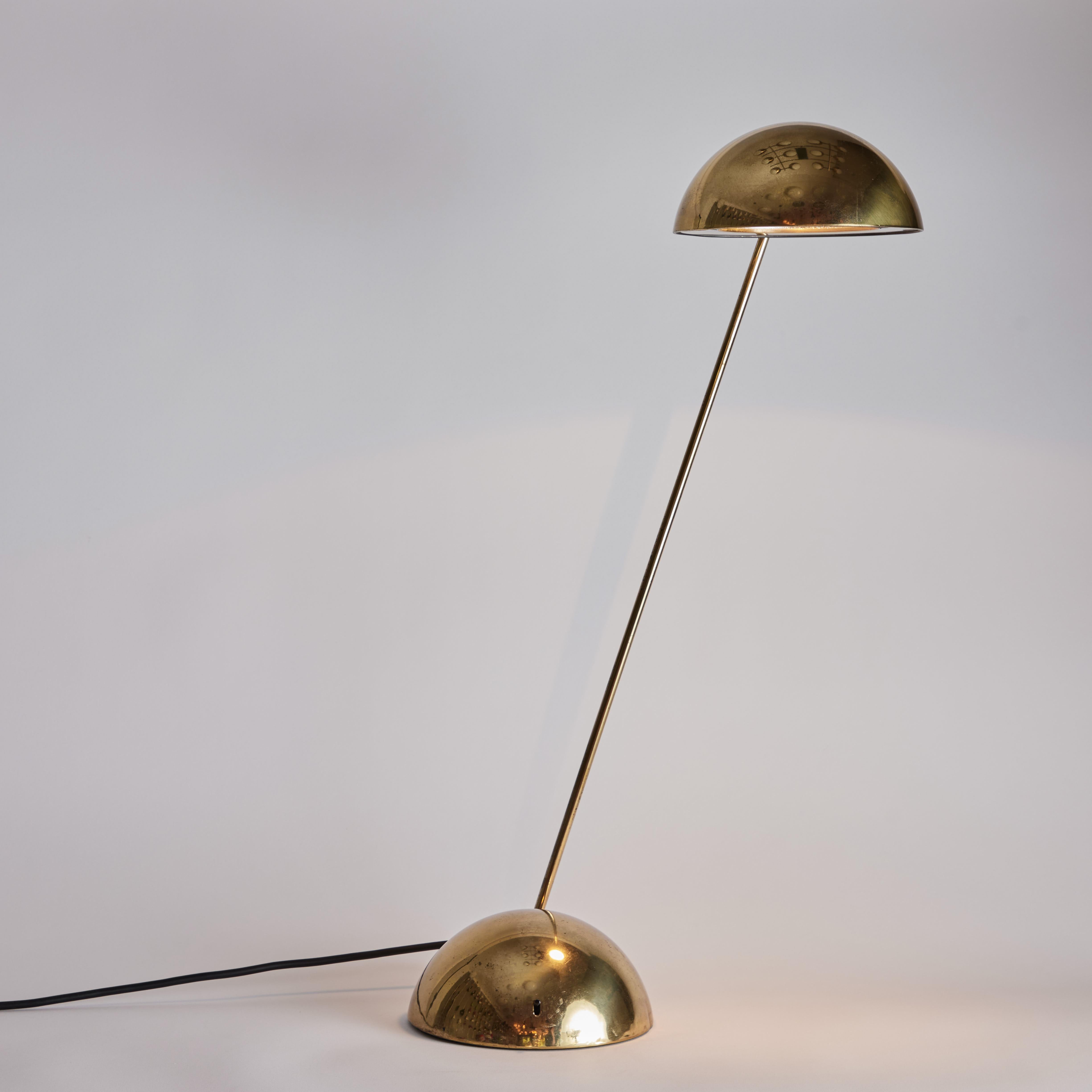 Pair of 1970s Barbieri & Marianelli Brass 'Bikini' Table Lamps for Tronconi 4