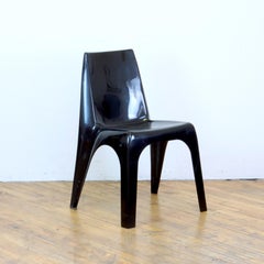 Pair of 1970s Borg Warner Space Age Stacking Chairs