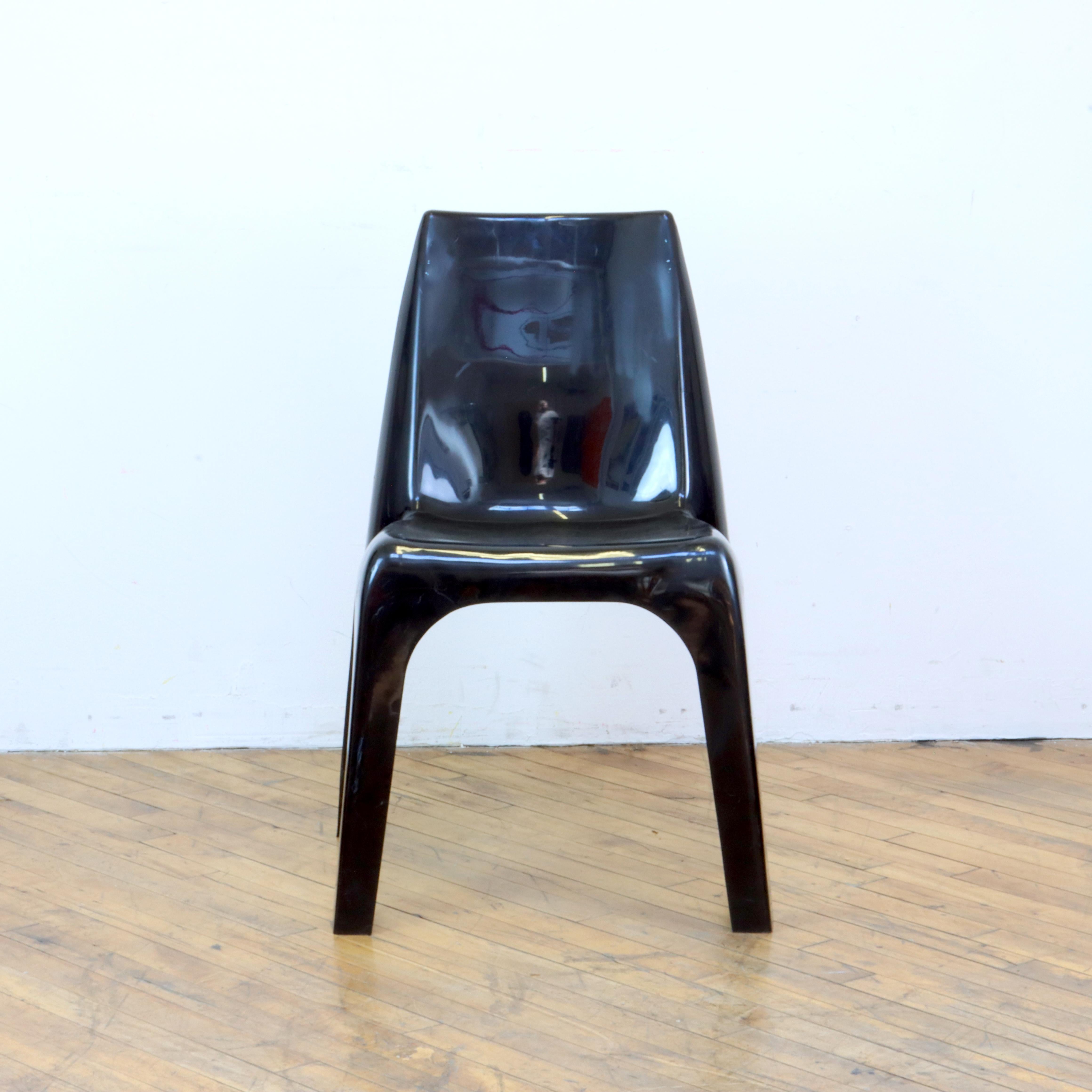 American Pair of 1970s Borg Warner Space Age Stacking Chairs For Sale