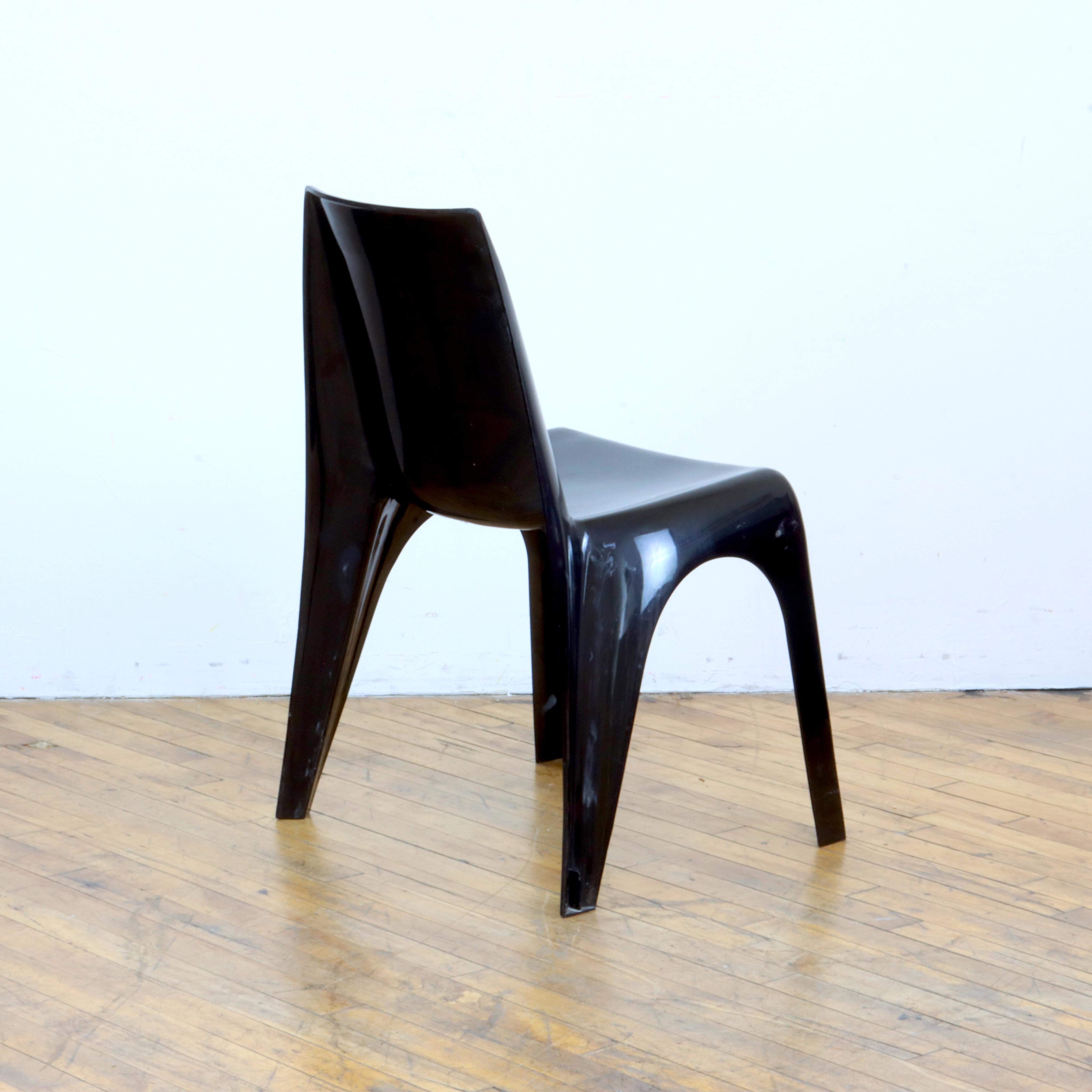 Late 20th Century Pair of 1970s Borg Warner Space Age Stacking Chairs For Sale