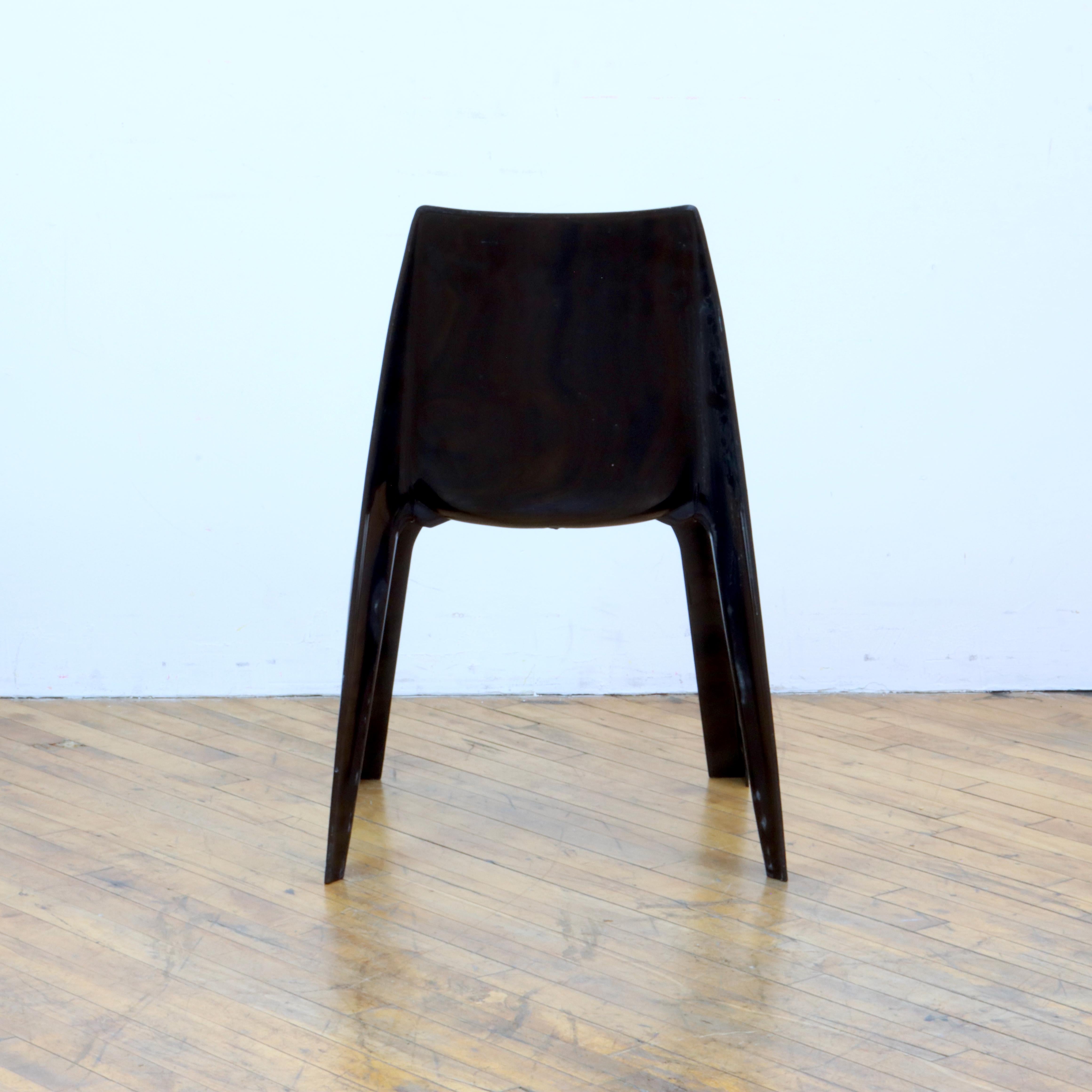 Plastic Pair of 1970s Borg Warner Space Age Stacking Chairs For Sale