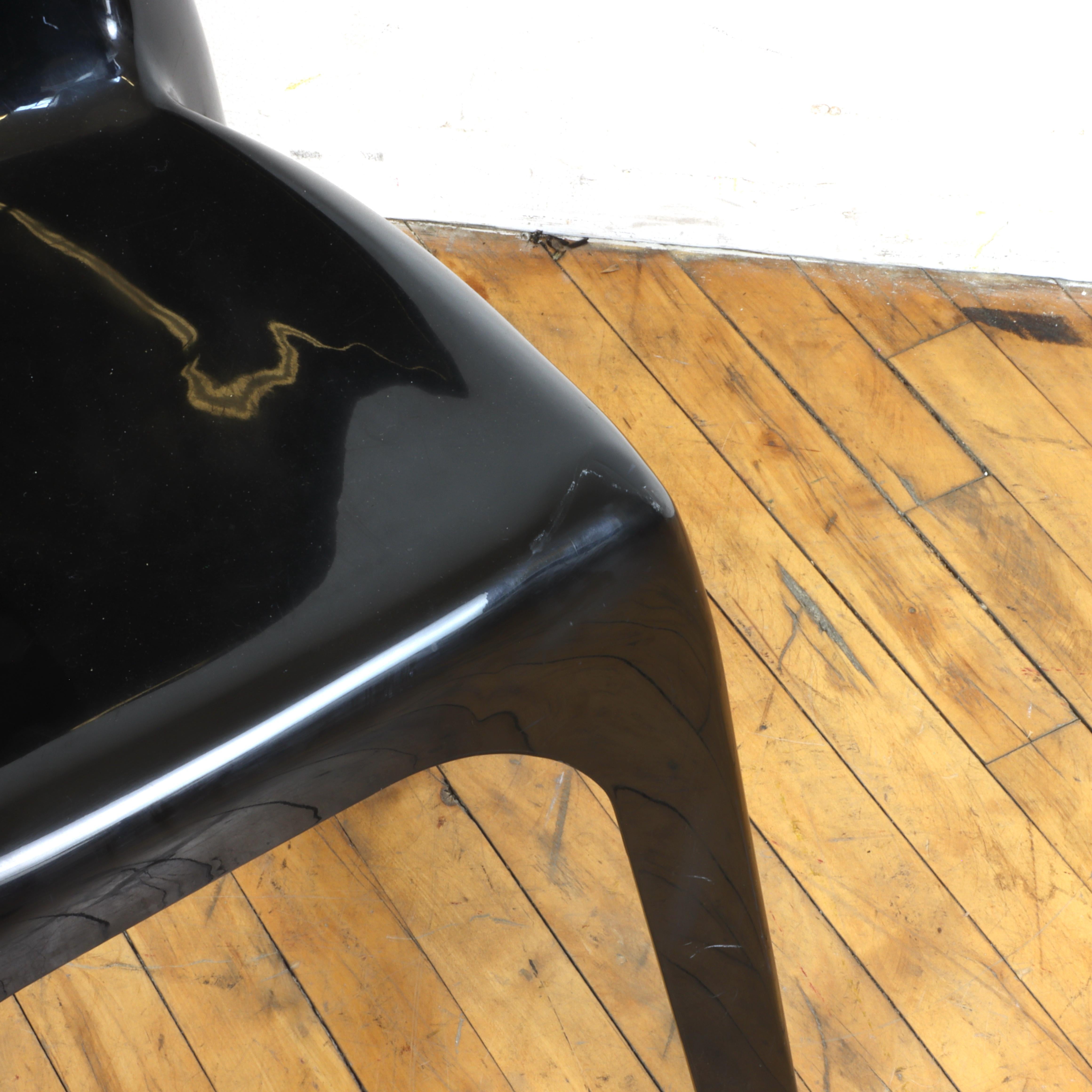 Pair of 1970s Borg Warner Space Age Stacking Chairs For Sale 3