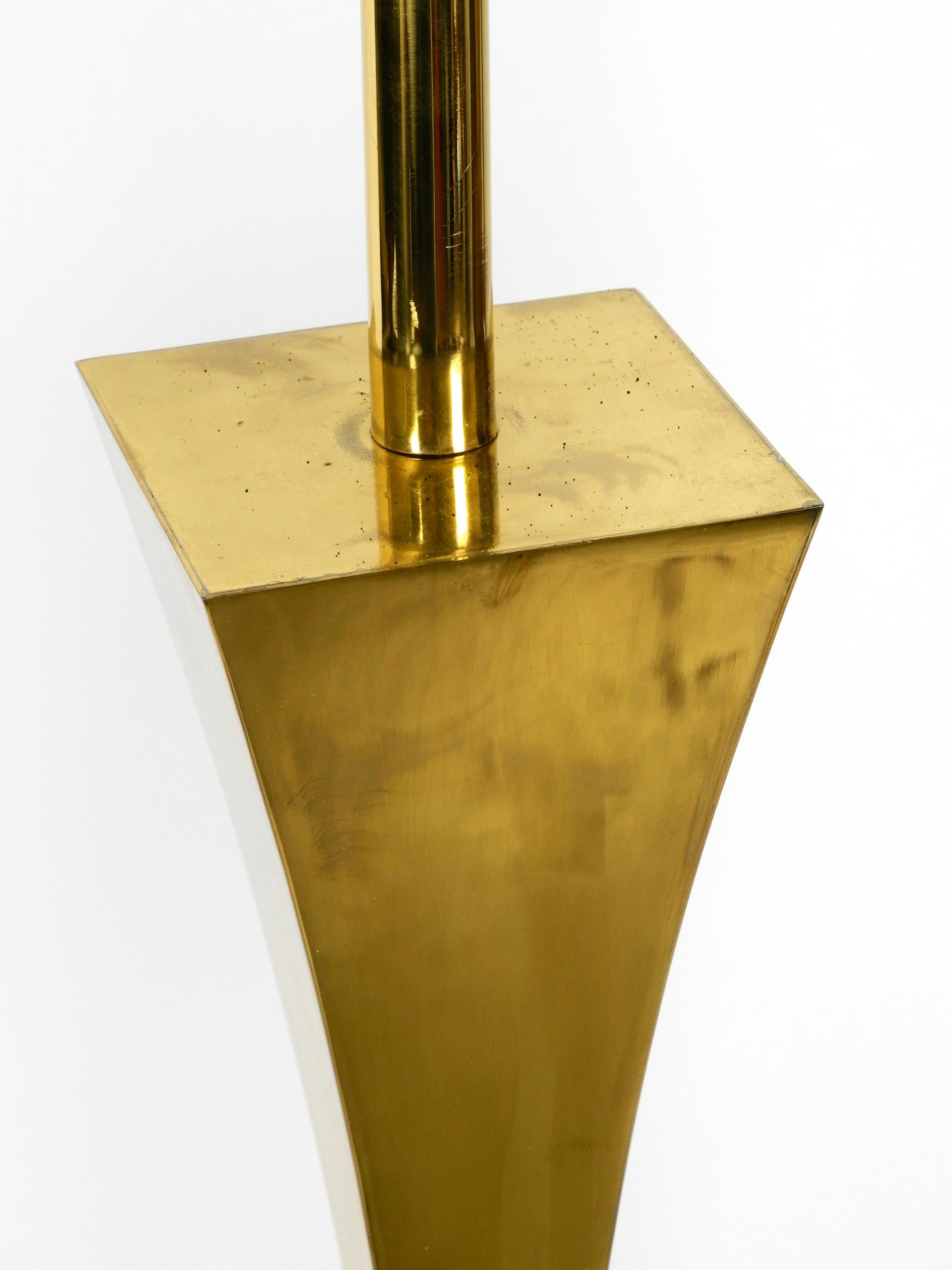 Pair of 1970s Brass Floor Lamps by Tonello and Montagna Grillo for High Society For Sale 7