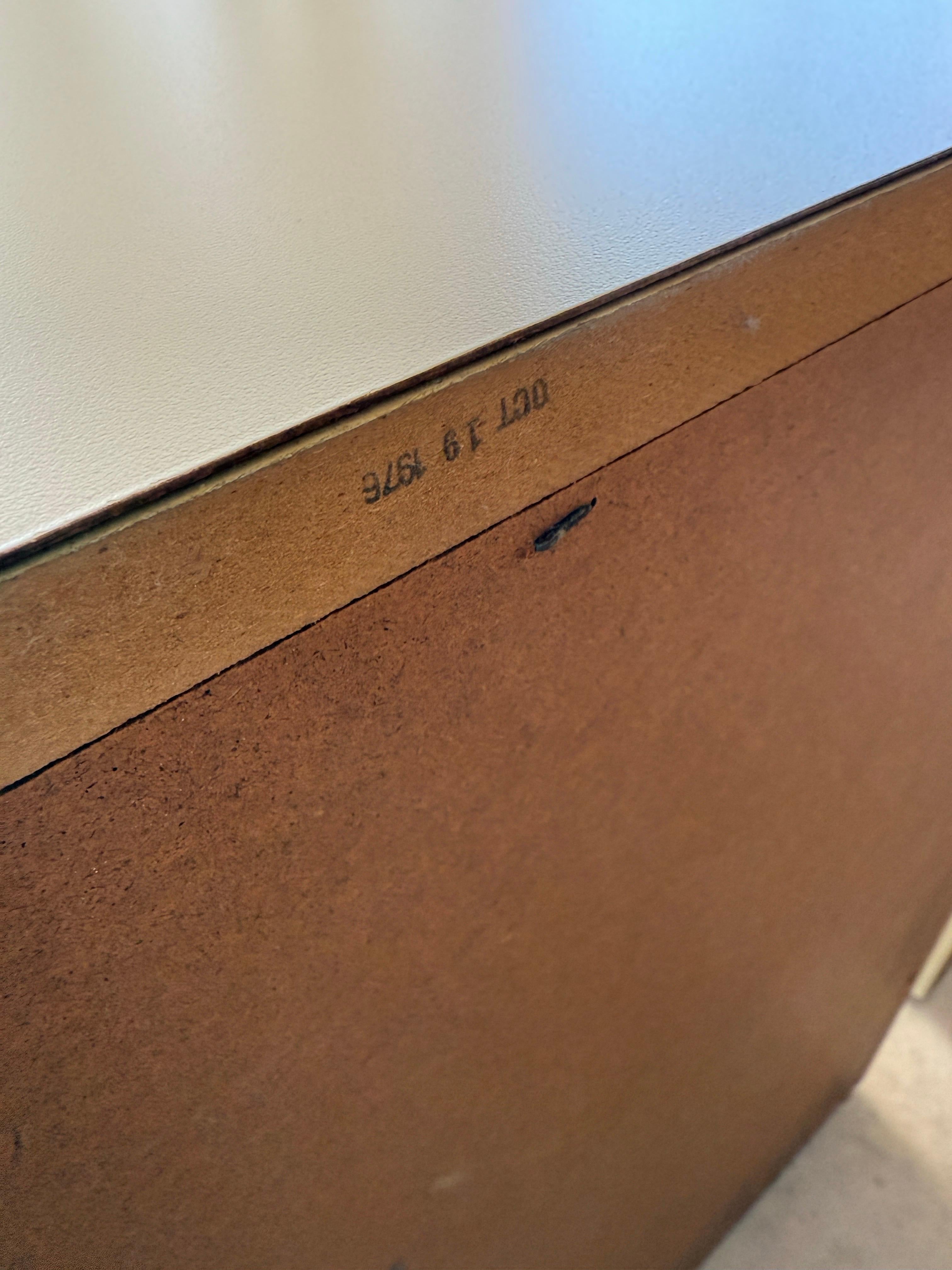Pair of 1970's Campaign Bachelor chests-