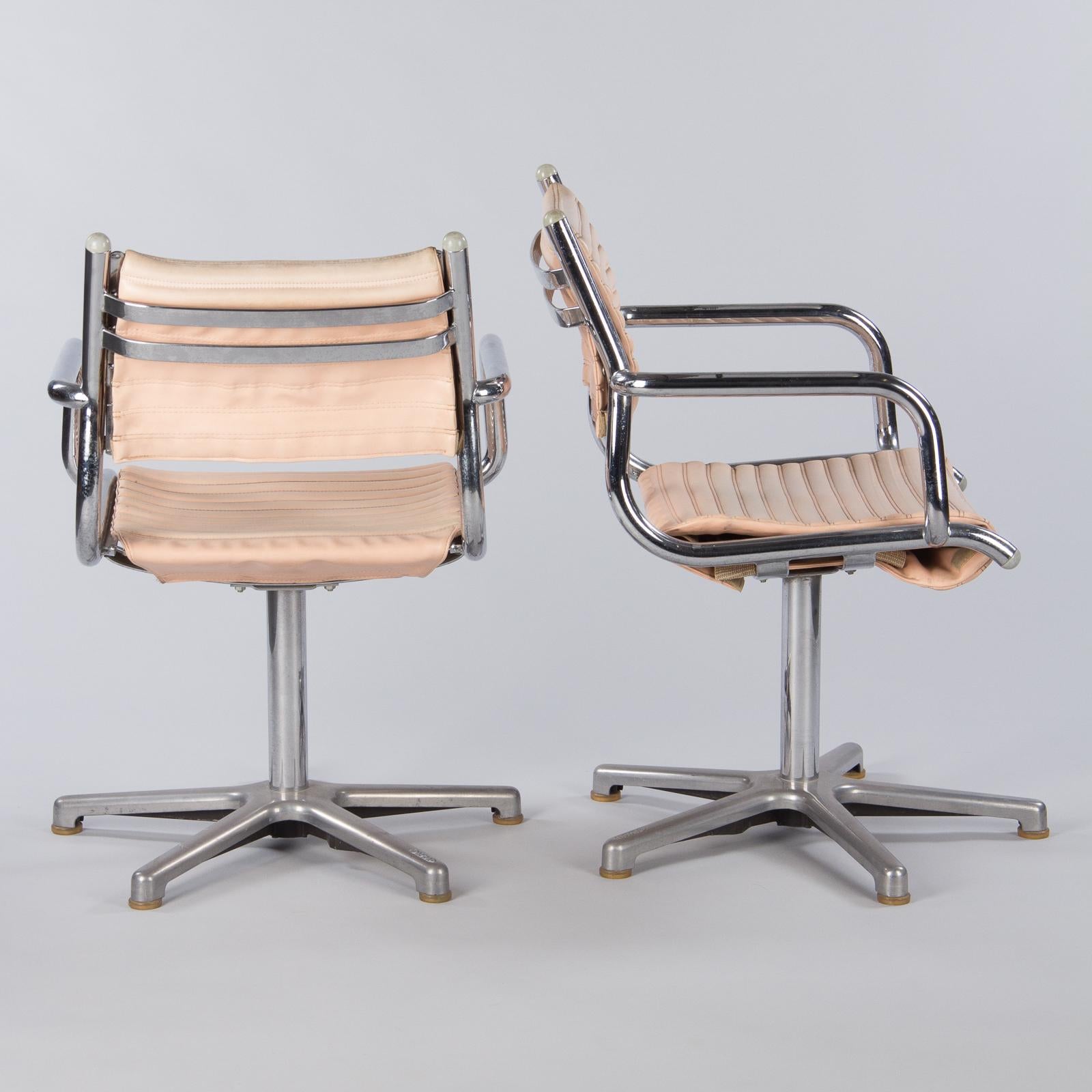 Late 20th Century Pair of 1970s Chrome Armchairs by Olymp, Germany