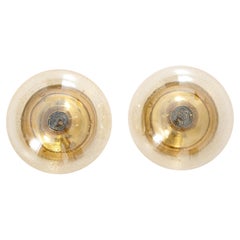 Pair of 1970
s Dome Sconces / Flush Mounts by Limburg