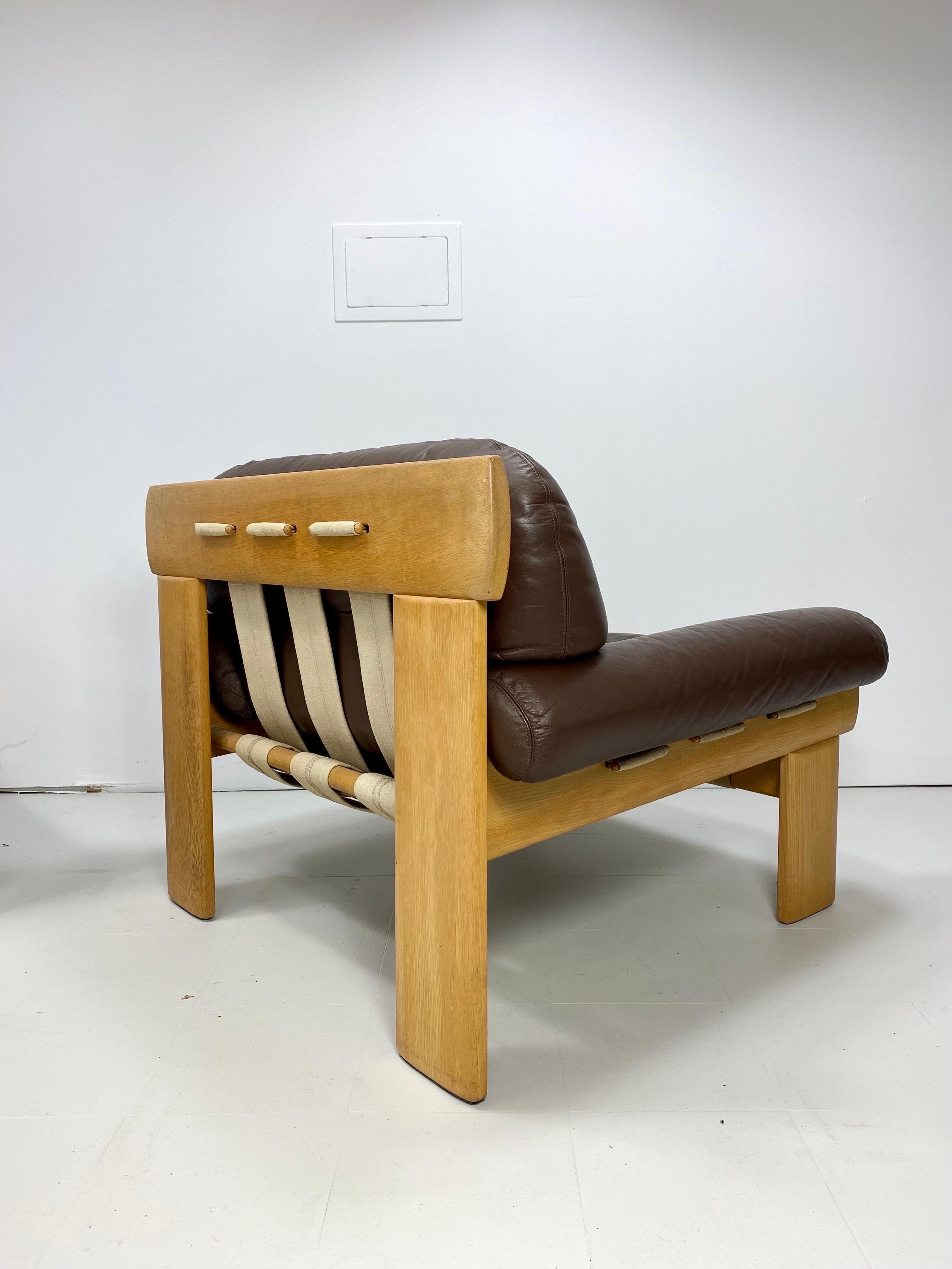 Pair of 1970s Esko Pajamies Lounge Chairs For Sale 1