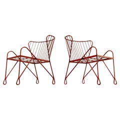 Pair of 1970s Garden Chairs ..