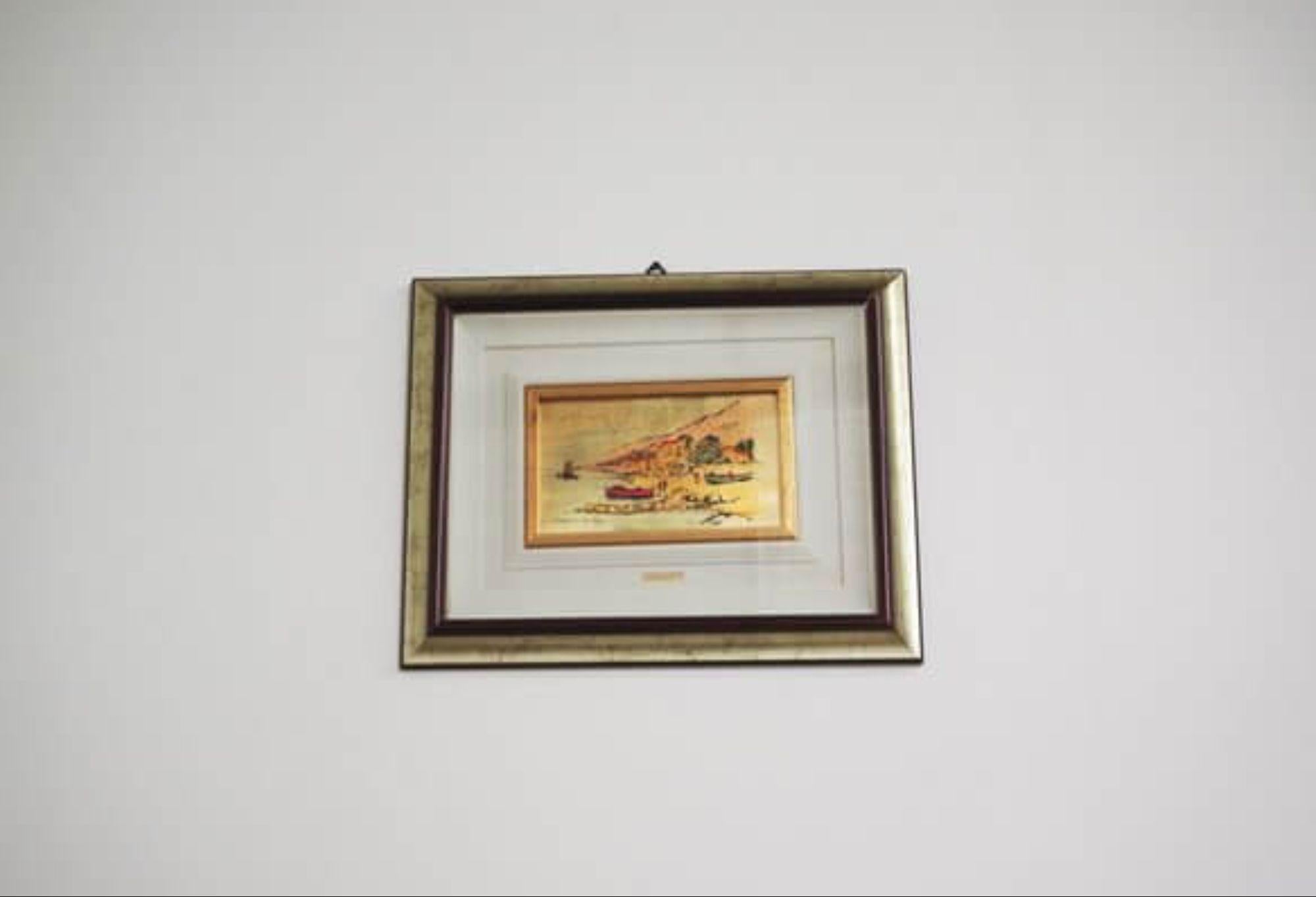 Paire de peintures à la feuille d'or des années 1970 par R. Pighetti - Italian Modern Art Masterpiec en vente 4