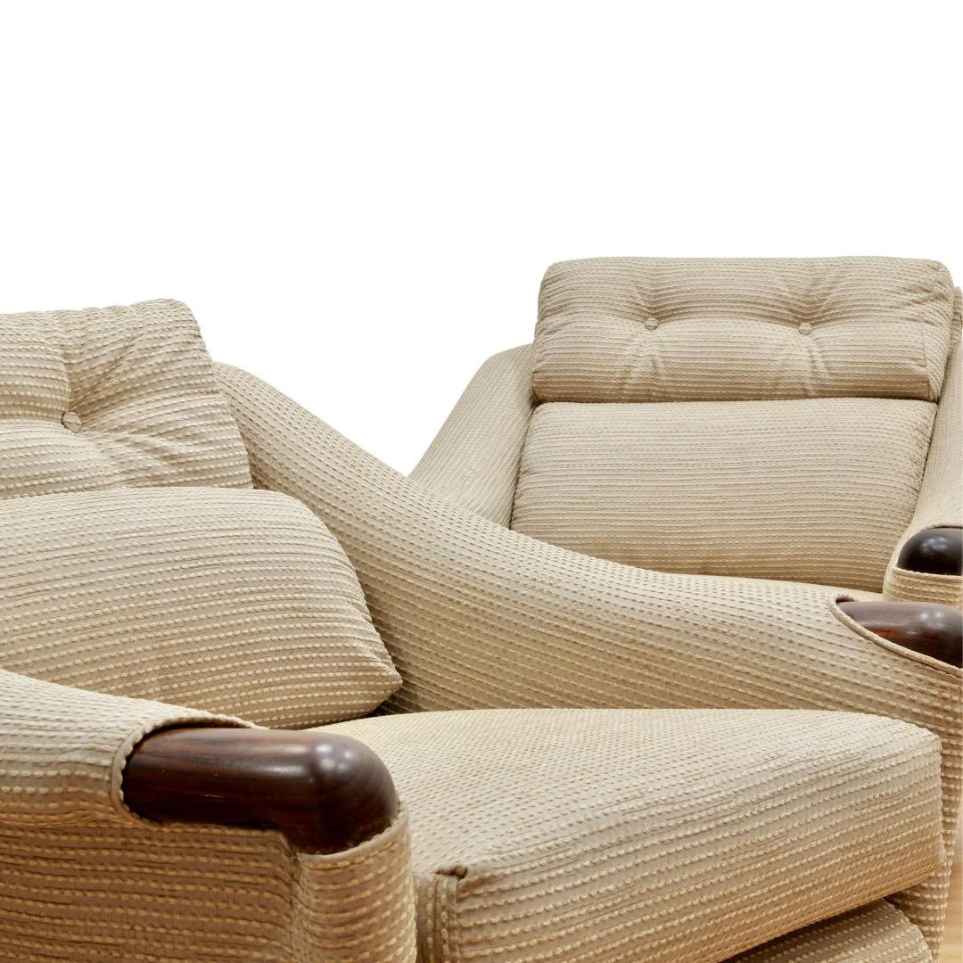 Coppia di sedie da salotto per lui e per lei degli anni '70 di G-Plan in vendita 3