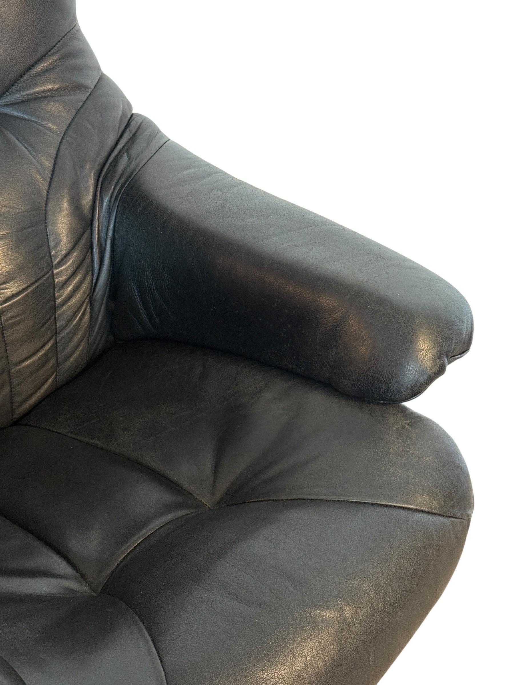 Coppia di poltrone reclinabili Hjellegjerde AS degli anni '70 - Design norvegese in vendita 3