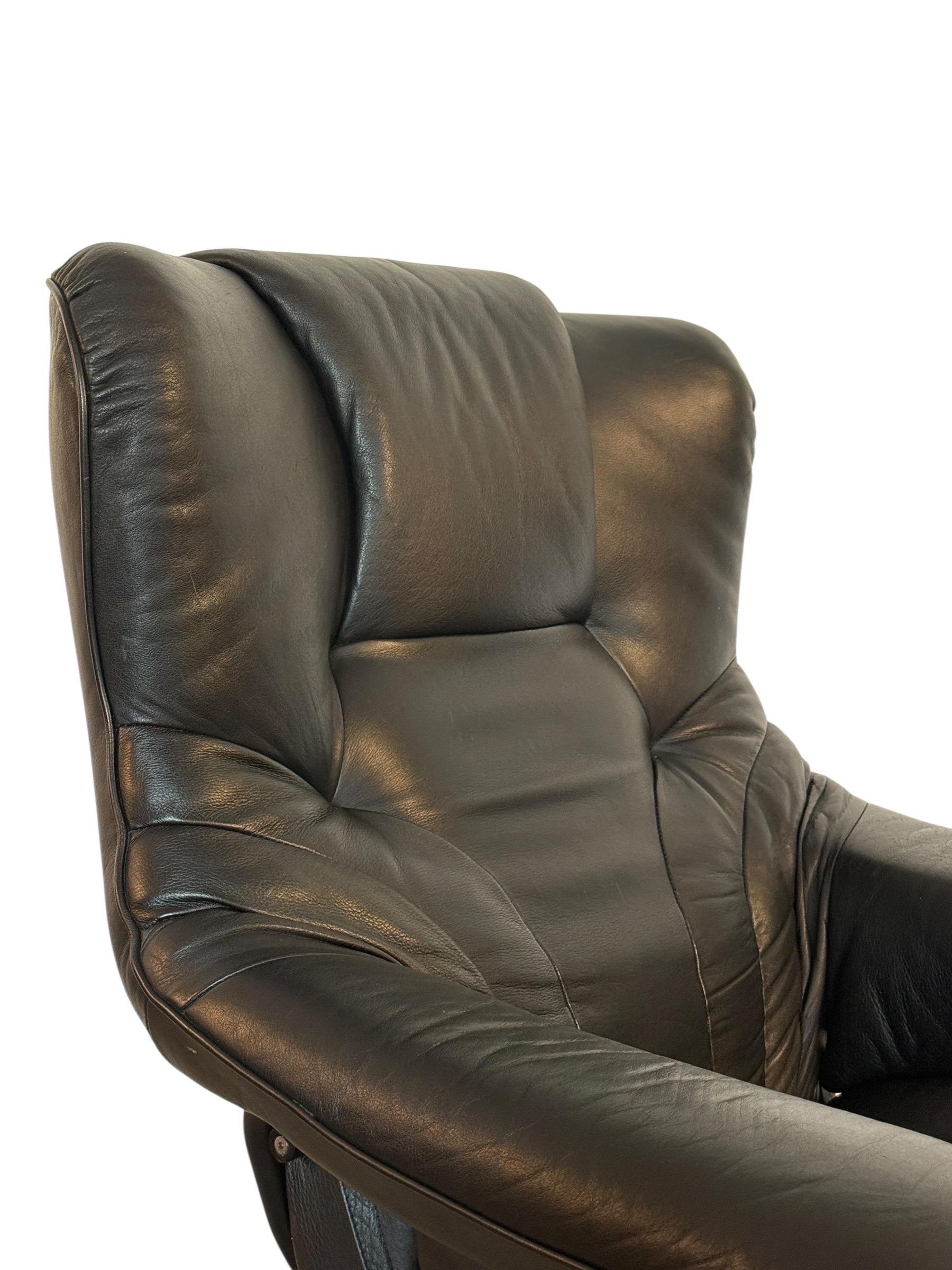 Coppia di poltrone reclinabili Hjellegjerde AS degli anni '70 - Design norvegese in vendita 2