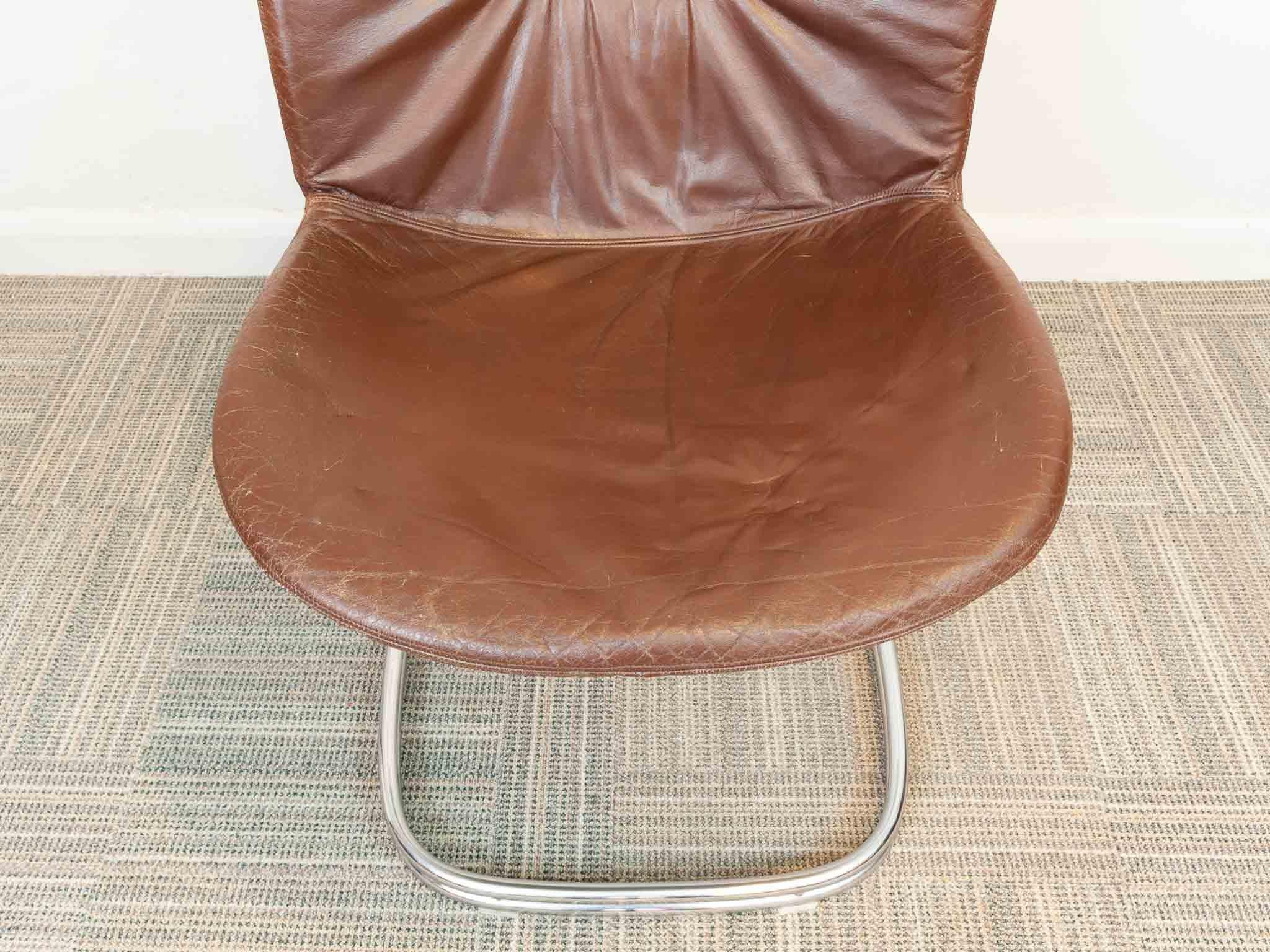 Paire de chaises à manger Sabrina chromées des années 1970 par Gastone Rinaldi pour Rima 6
