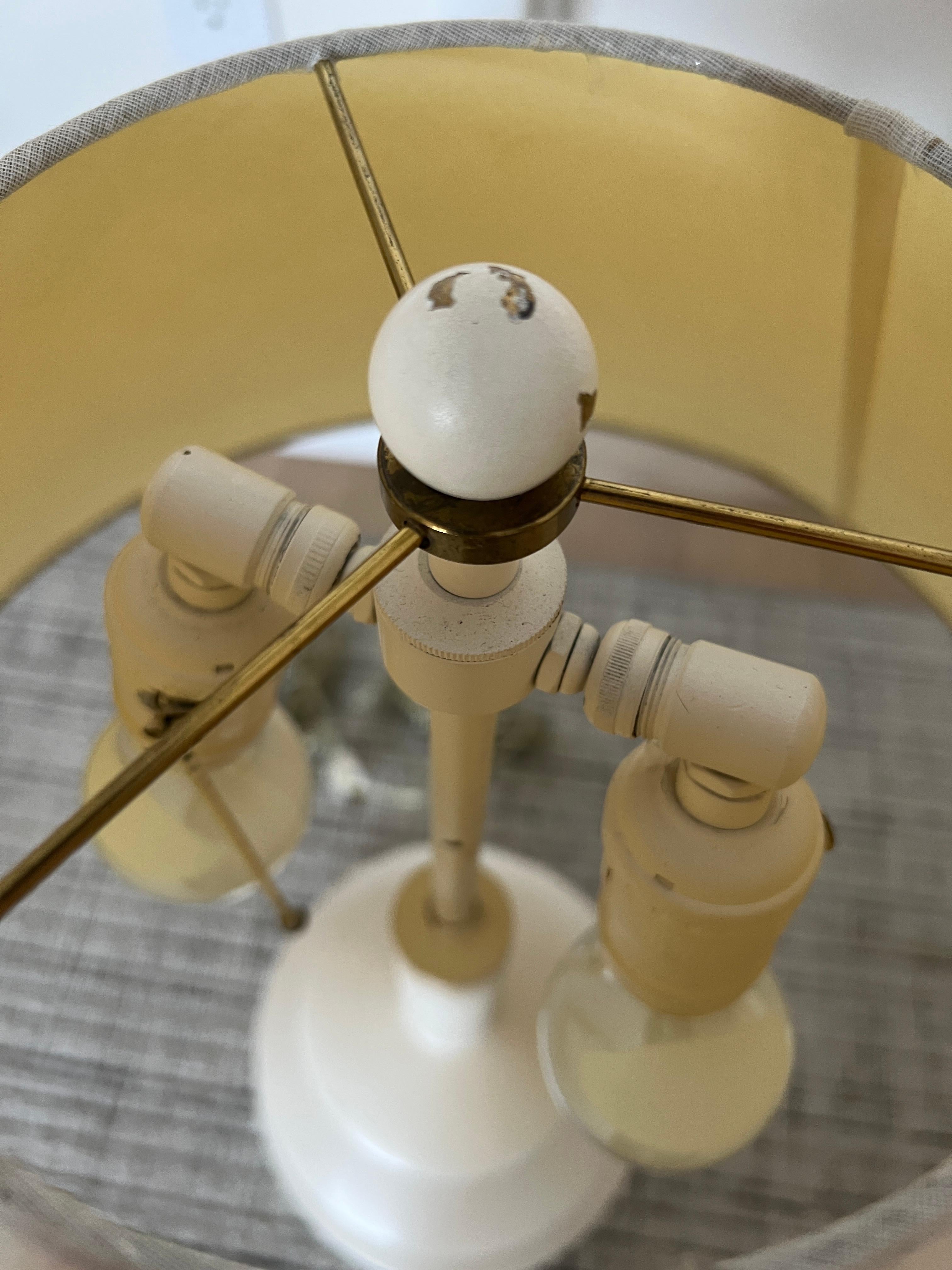 Paar Lampen im Ysl-Stil von Jacques Grange aus den 1970er Jahren nach Giacometti 2