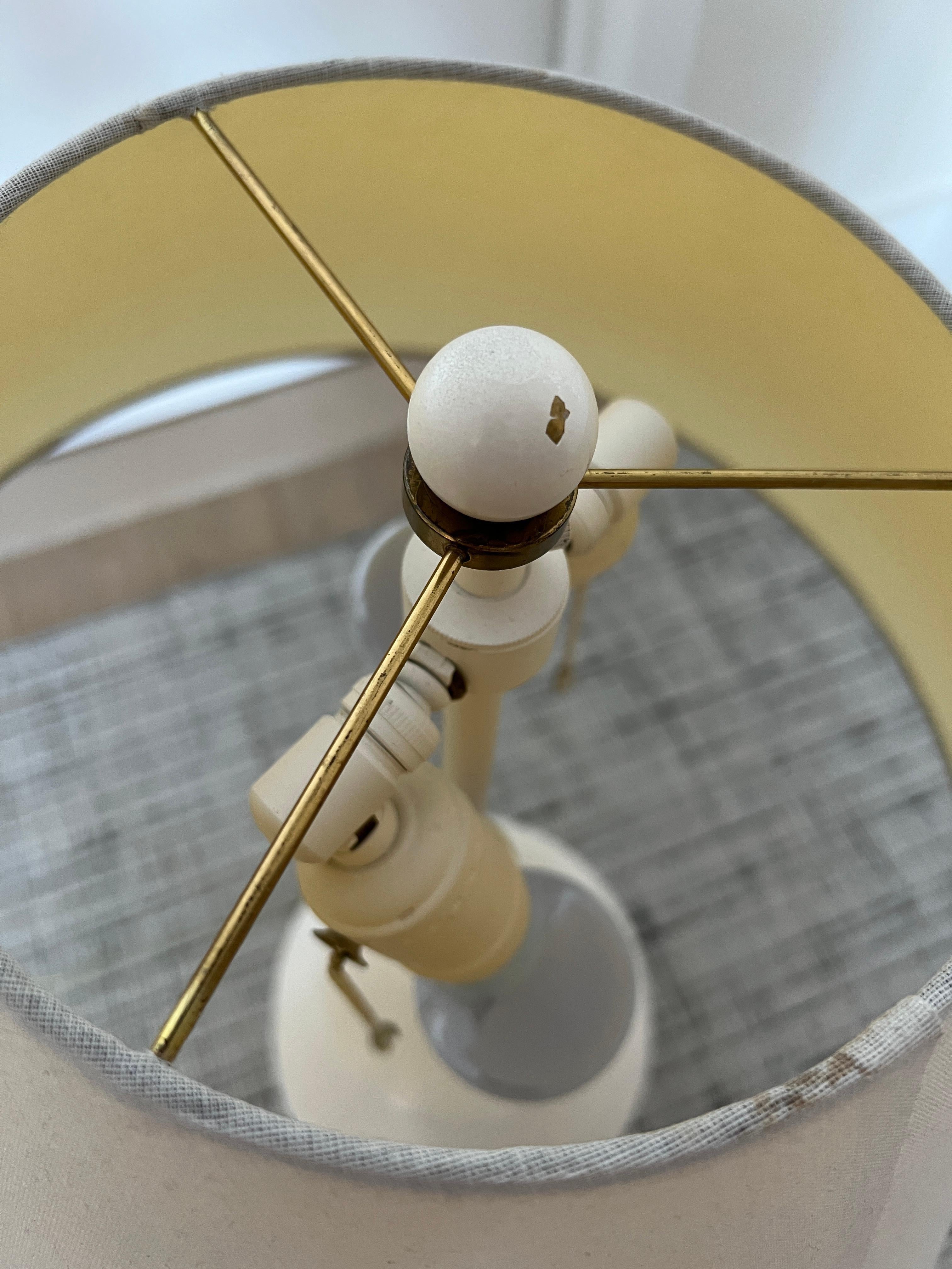 Paar Lampen im Ysl-Stil von Jacques Grange aus den 1970er Jahren nach Giacometti 3